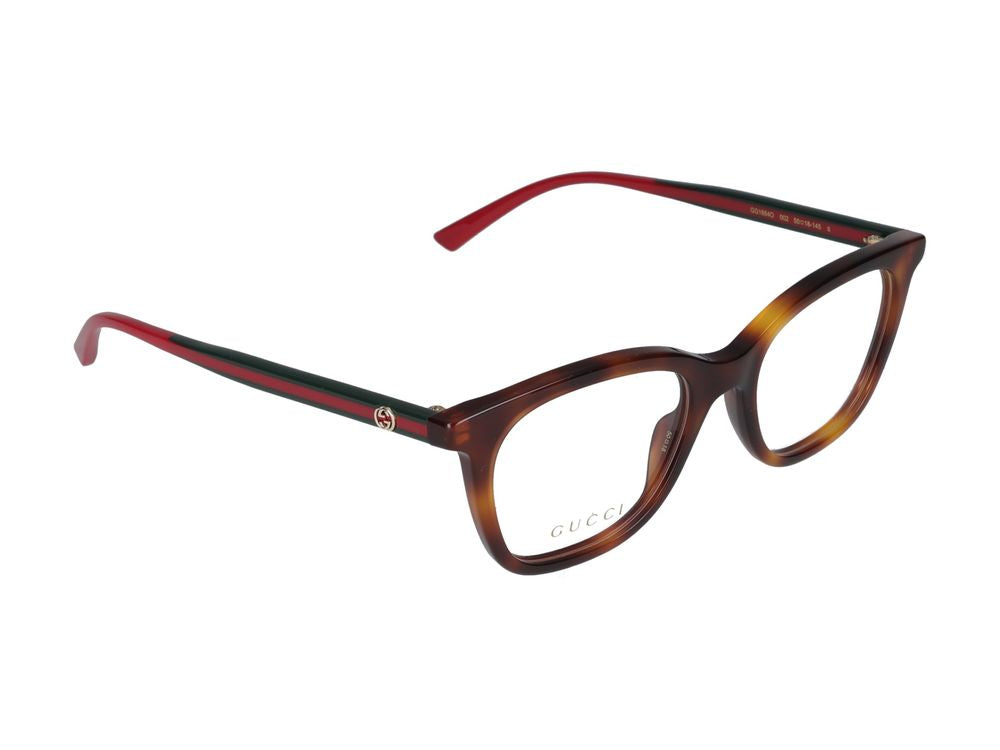 Eyeglasses Gucci GG1864O 002 Havana Green Transpar 50/18/145