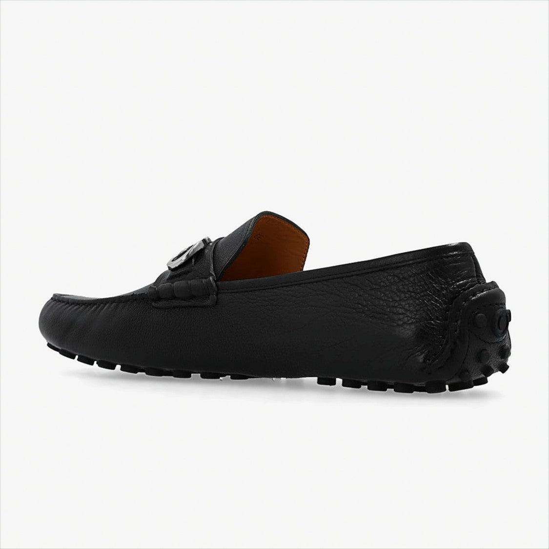 Textured Buffalo Leather Driving Shoes