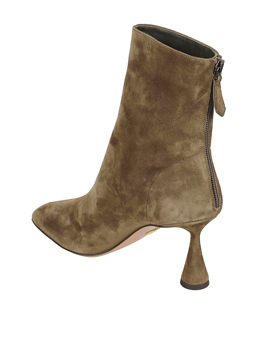 Ankle Boots With Pointed Toe