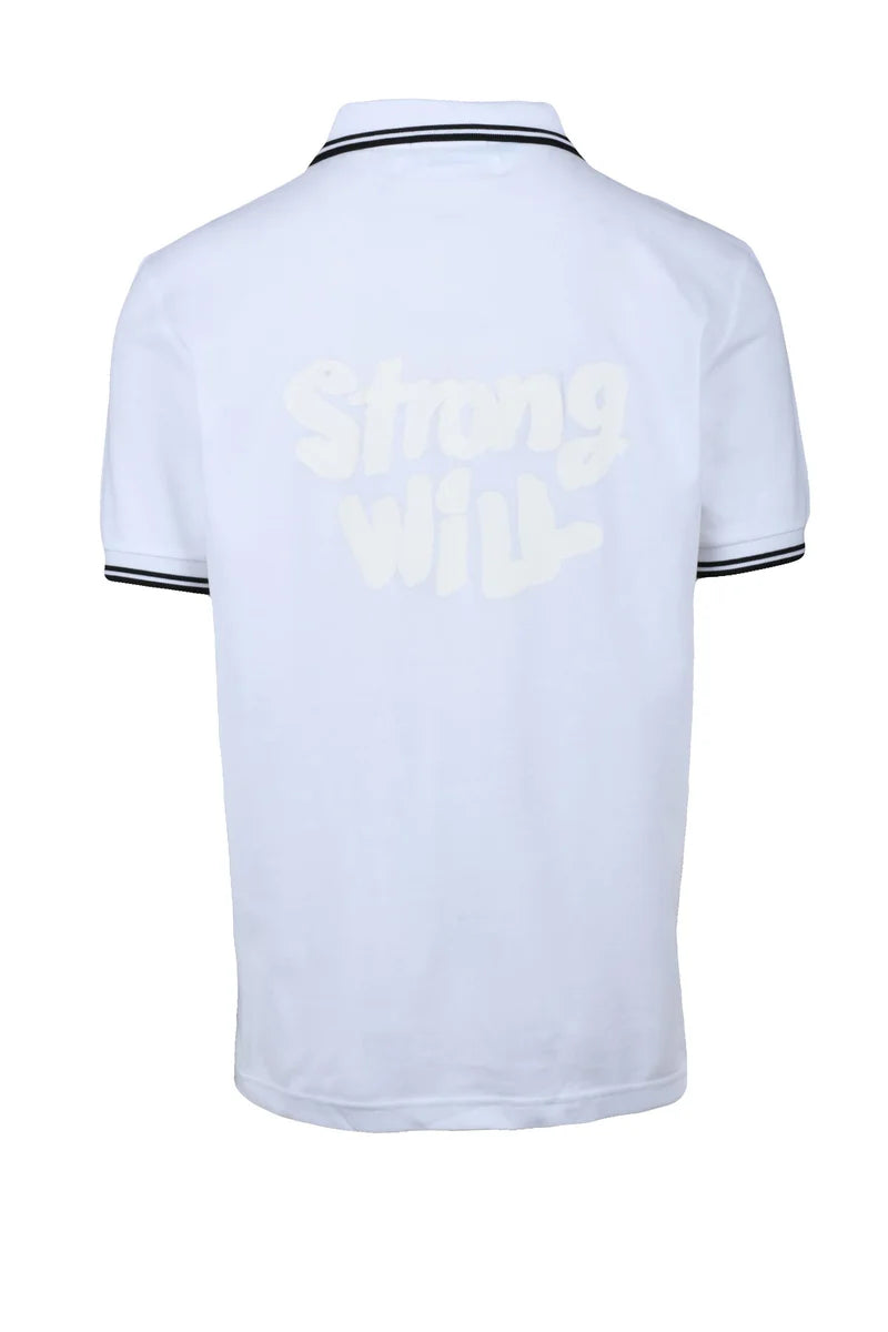 Cotton Polo - White