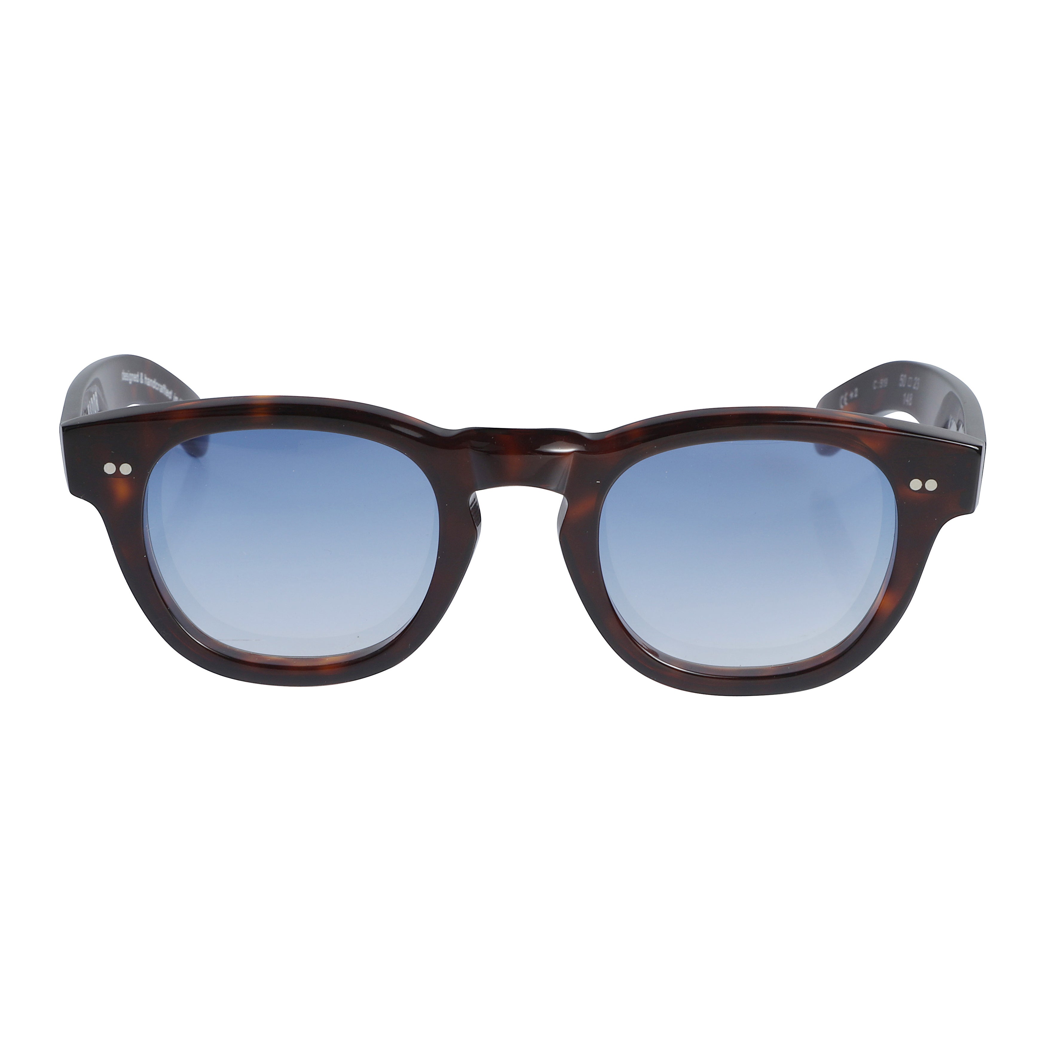 Kosmo/N Tortoiseshell Pattern Sunglasses with Gradient Blue Tint