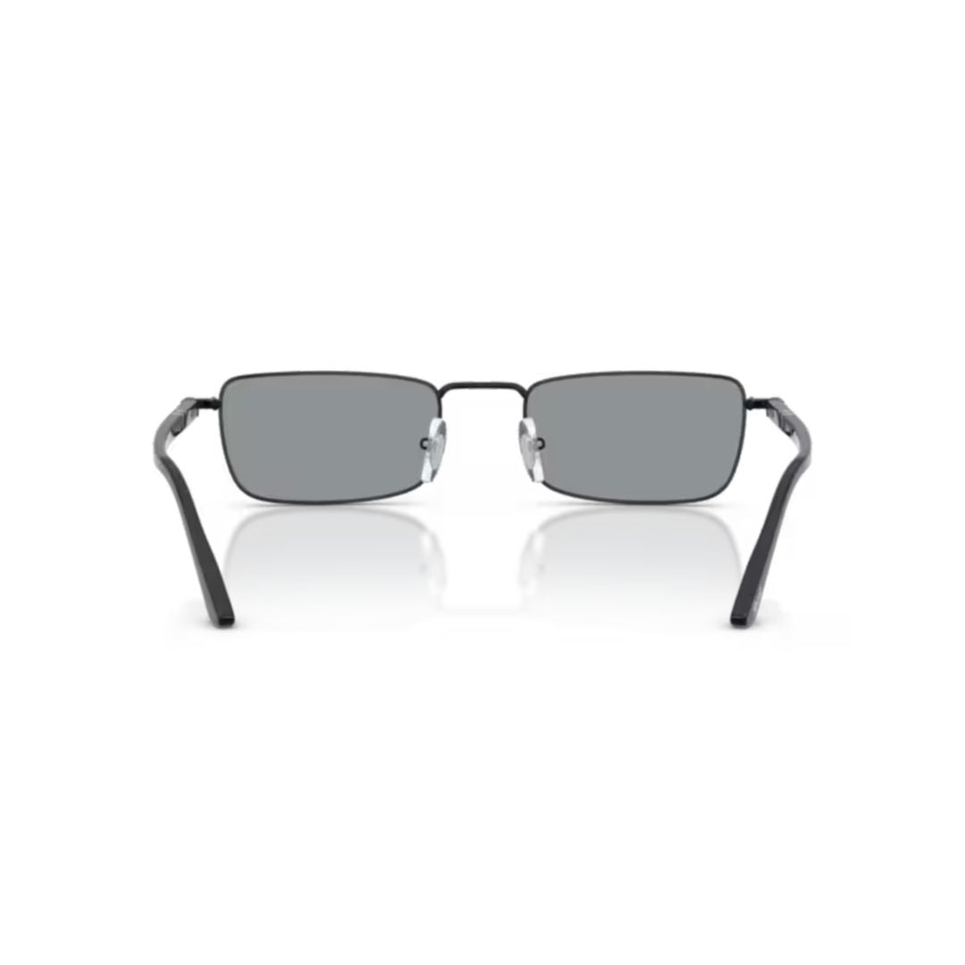 0po1025s Rectangular Metal Frame Sunglasses