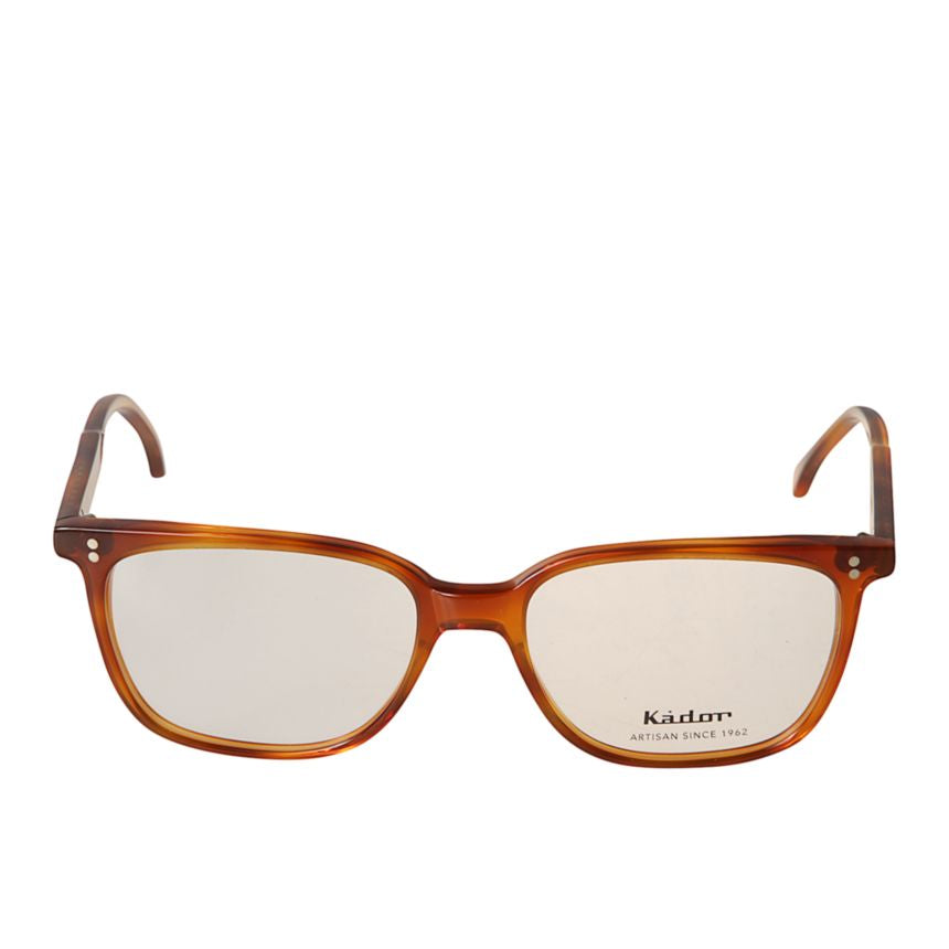 Lait Tortoiseshell Rectangular Eyeglasses with Gradient Accents