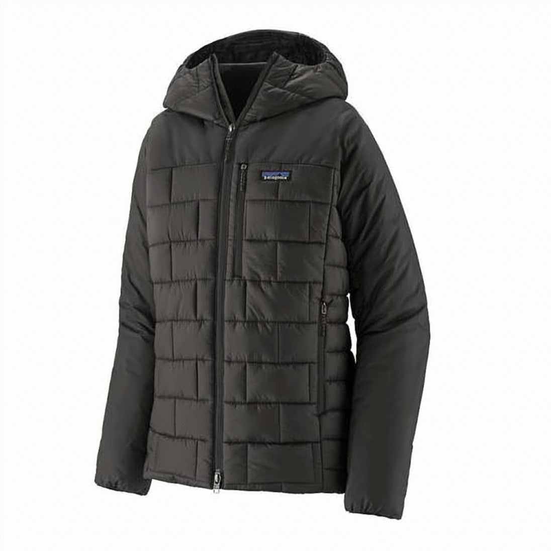 Matte-Finish Hooded Short Puffer Jacket