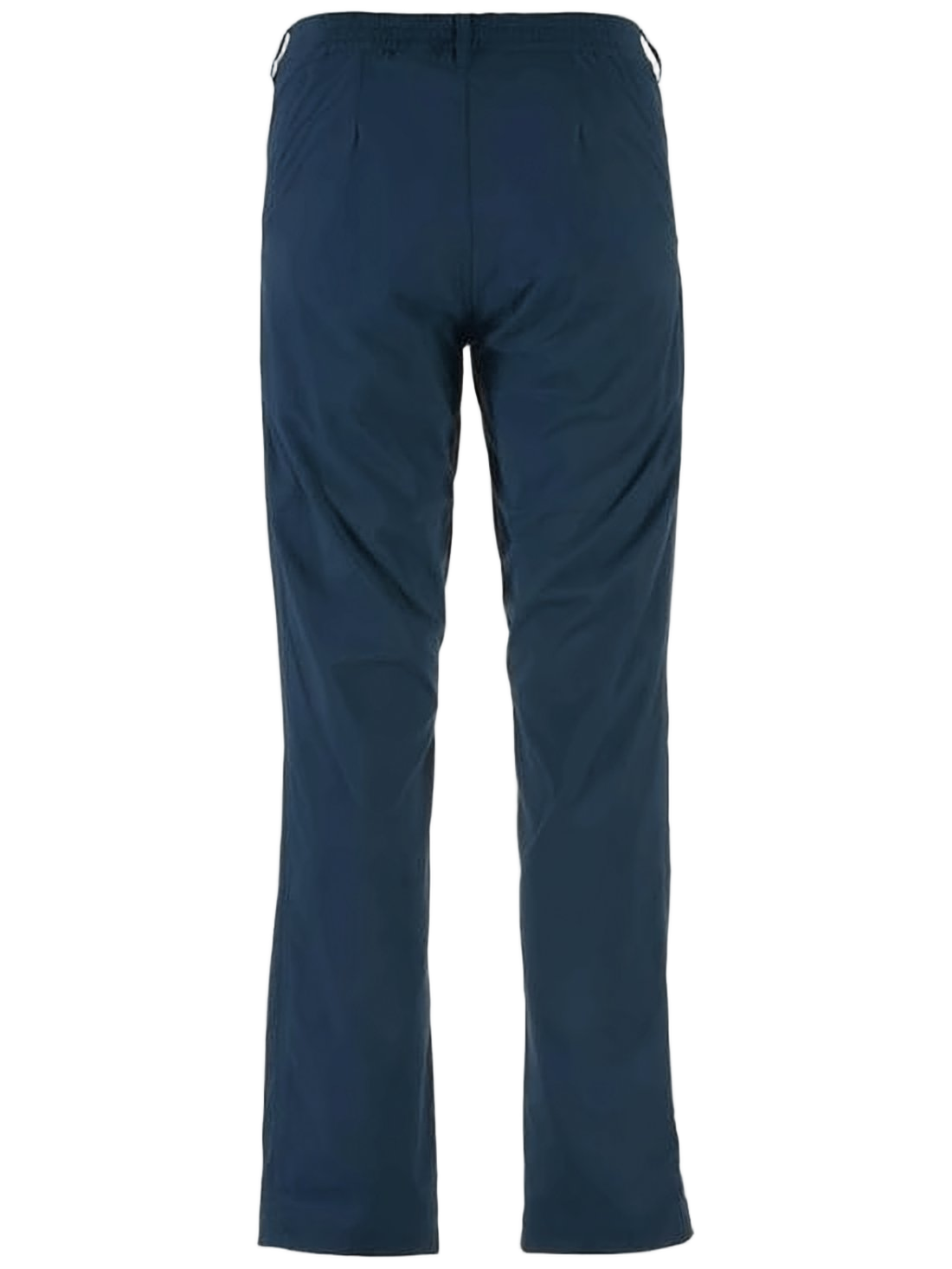 Mid-Rise Straight-Leg Pants with Flap Pocket