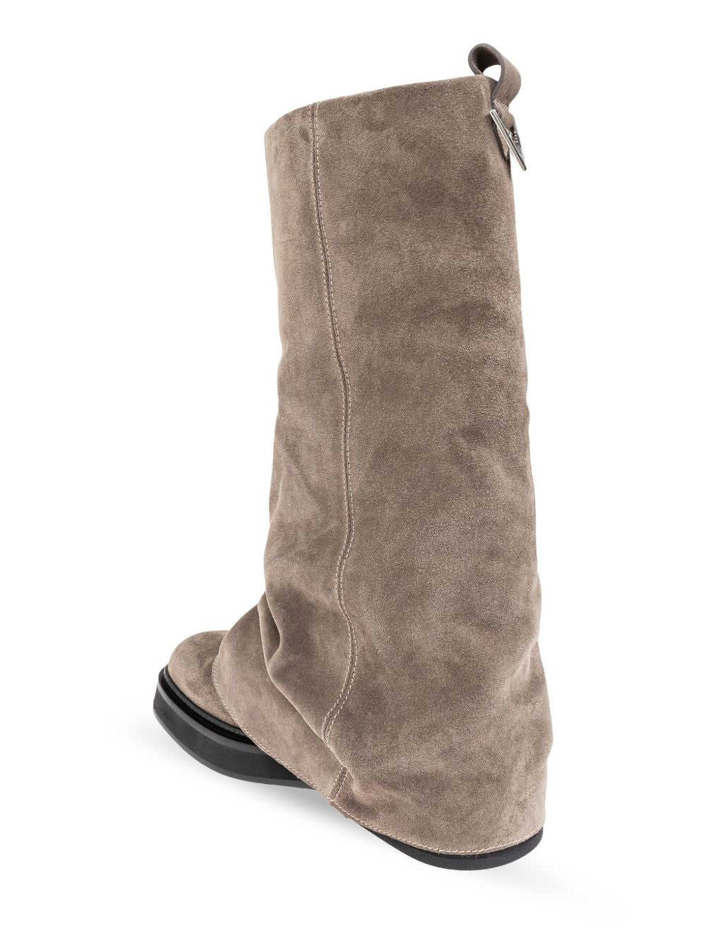 Miękkie, zamszowe, luźne buty bojowe