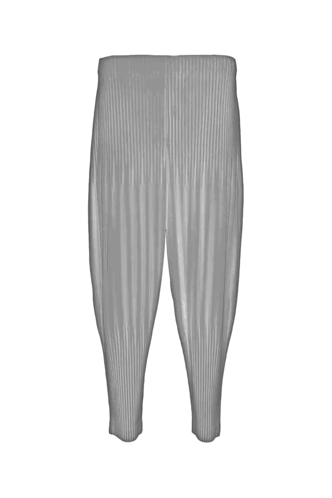 Pleated Design Jogger Pants with Tapered Fit