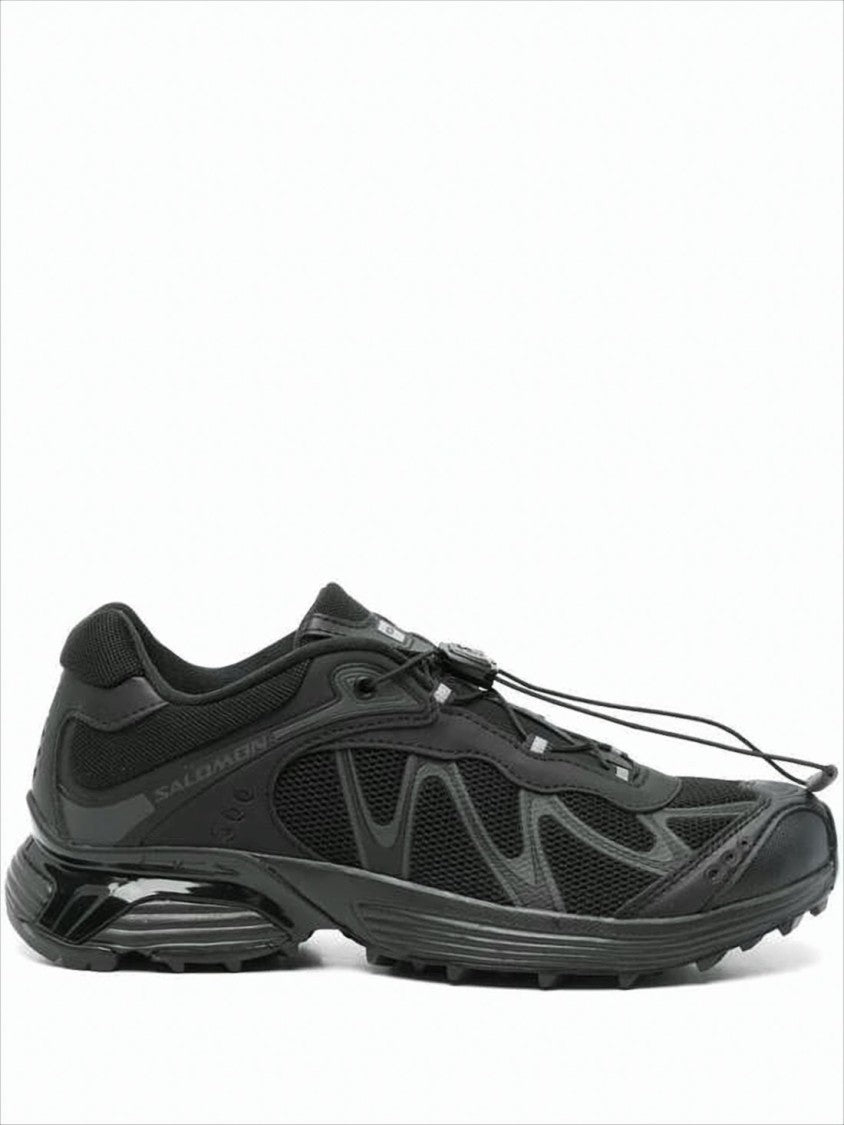 Breathable Mesh Sneakers With Quick-Lace System