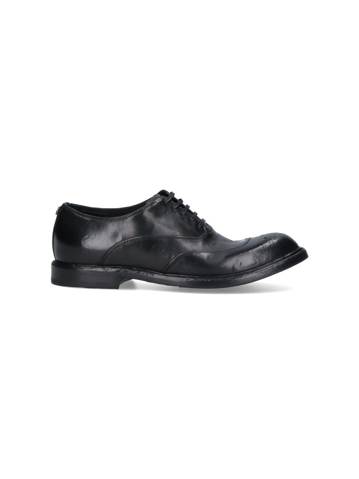 "Marsala" Derby Shoes – Black