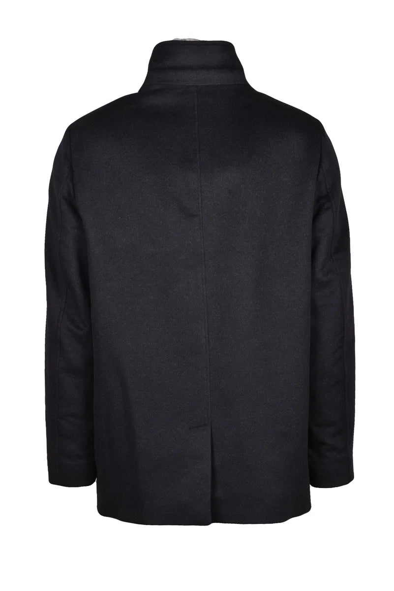 Cashmere/Hair Coat - Black