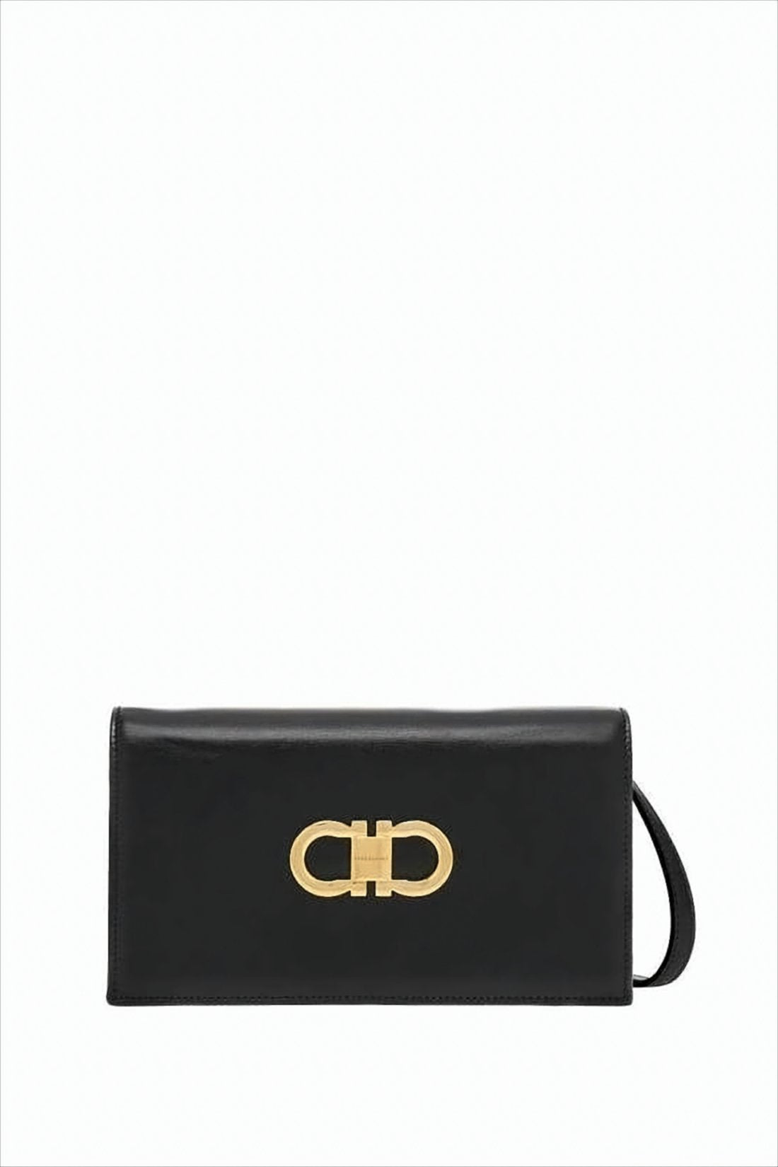 Rectangular Calf Leather Crossbody Bag