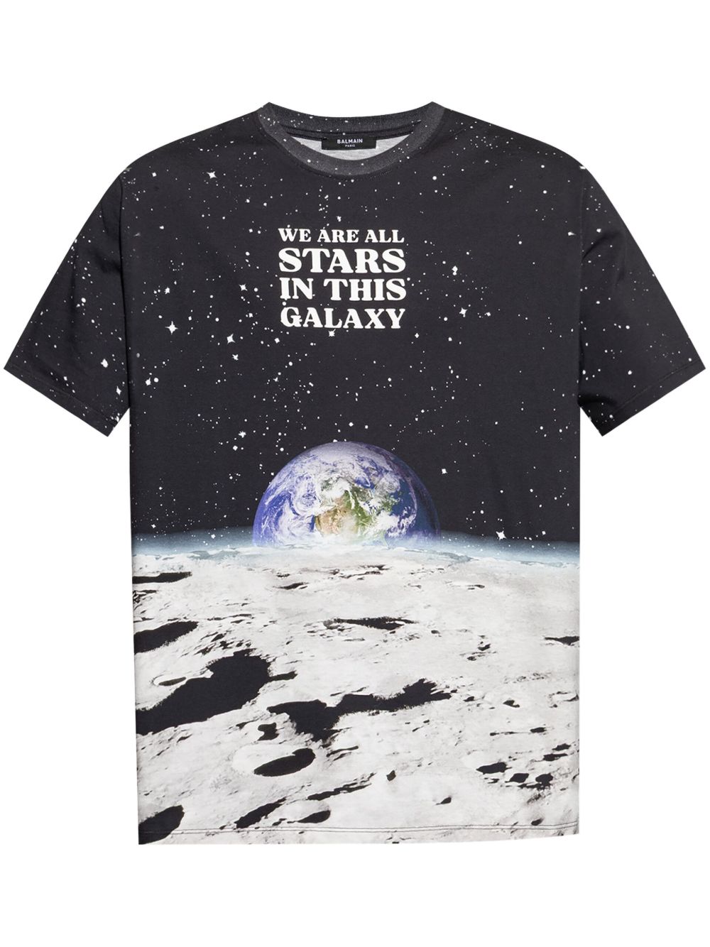 Space-Themed Graphic T-Shirt