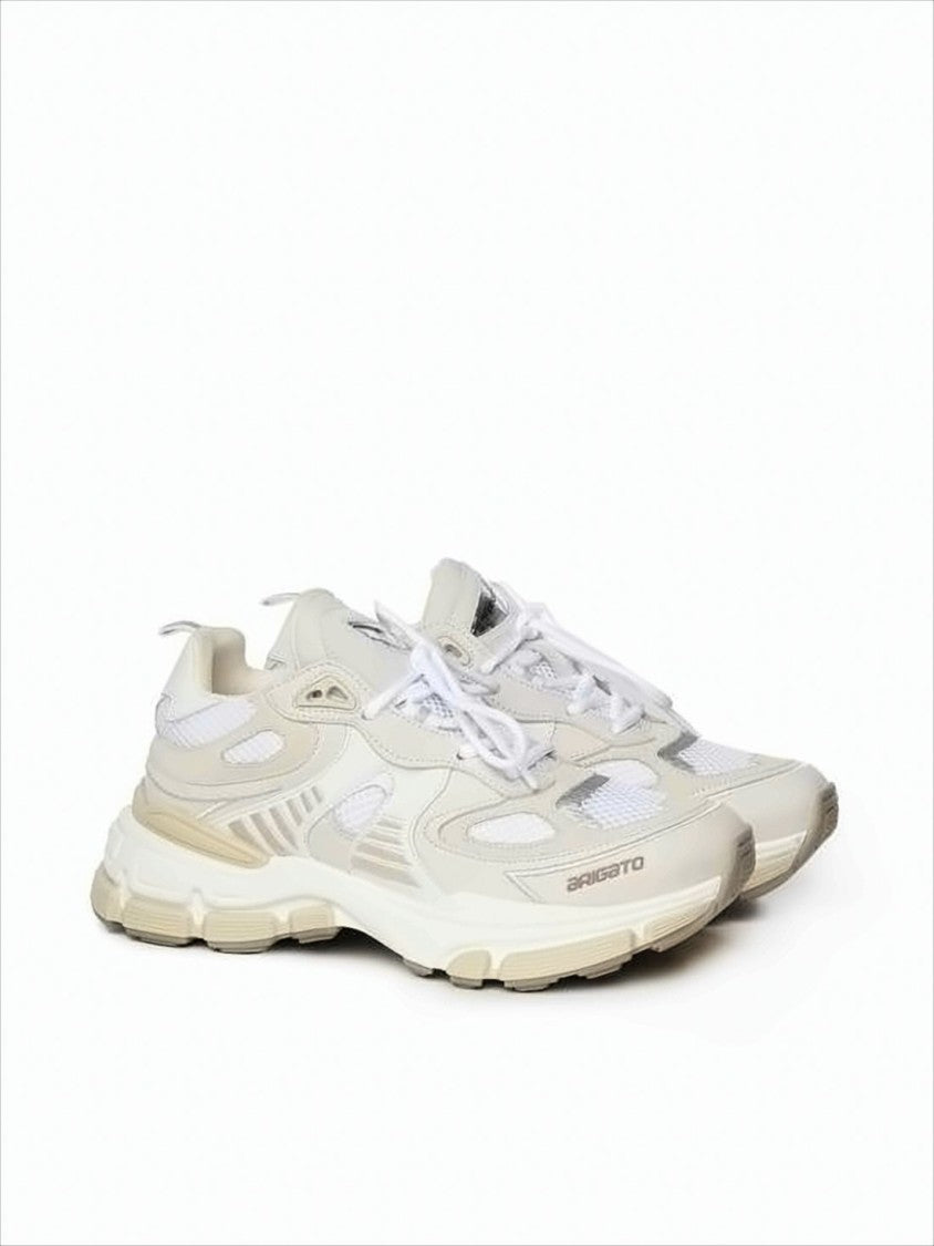 Layered Sneakers with Textured Detailing