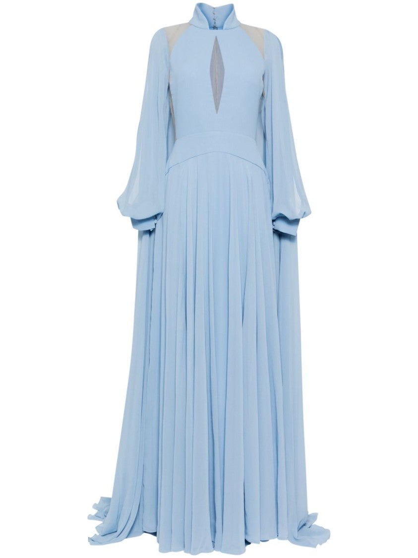 Crepe Georgette Long Dress