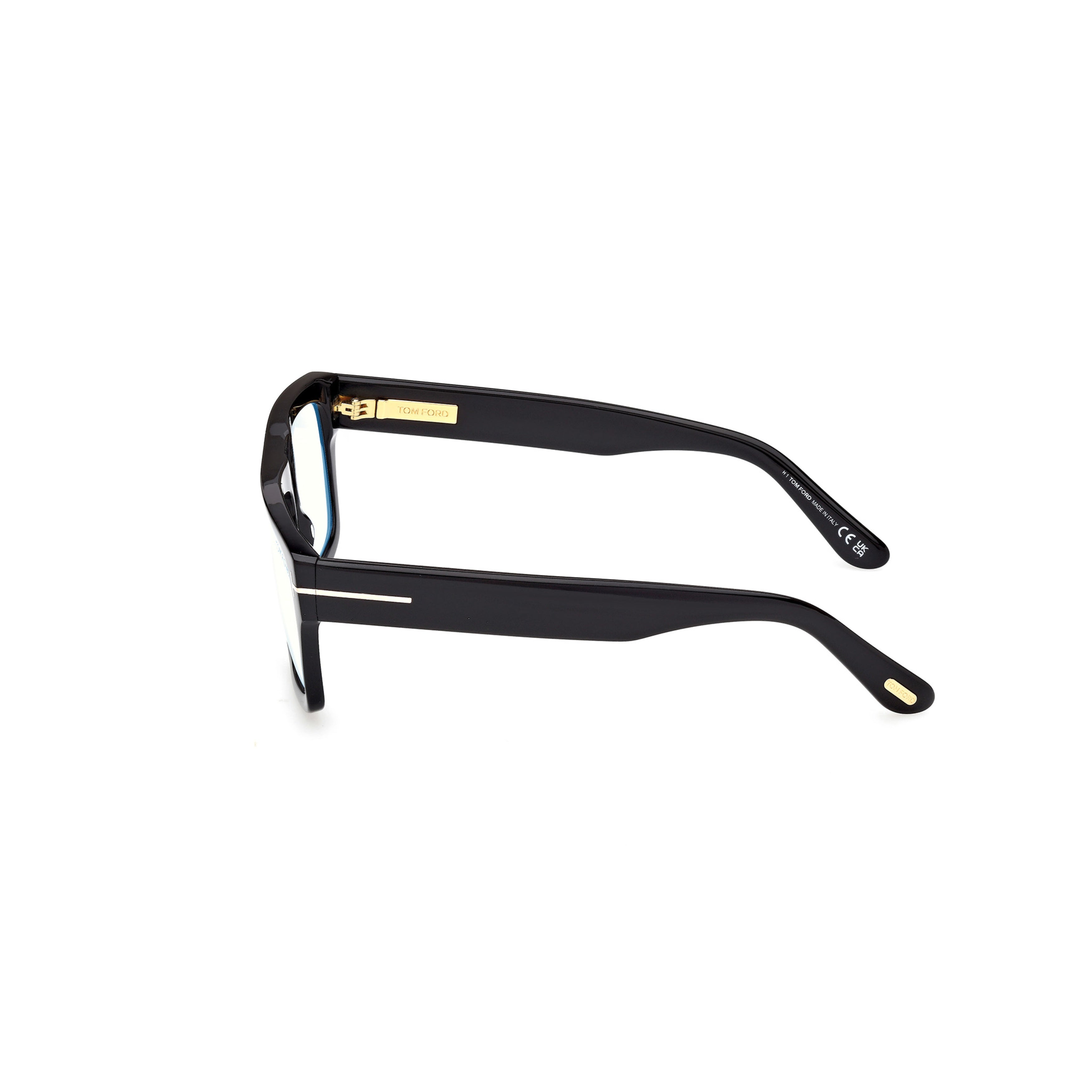 Ft6084-B Bold Rectangular Acetate Sunglasses