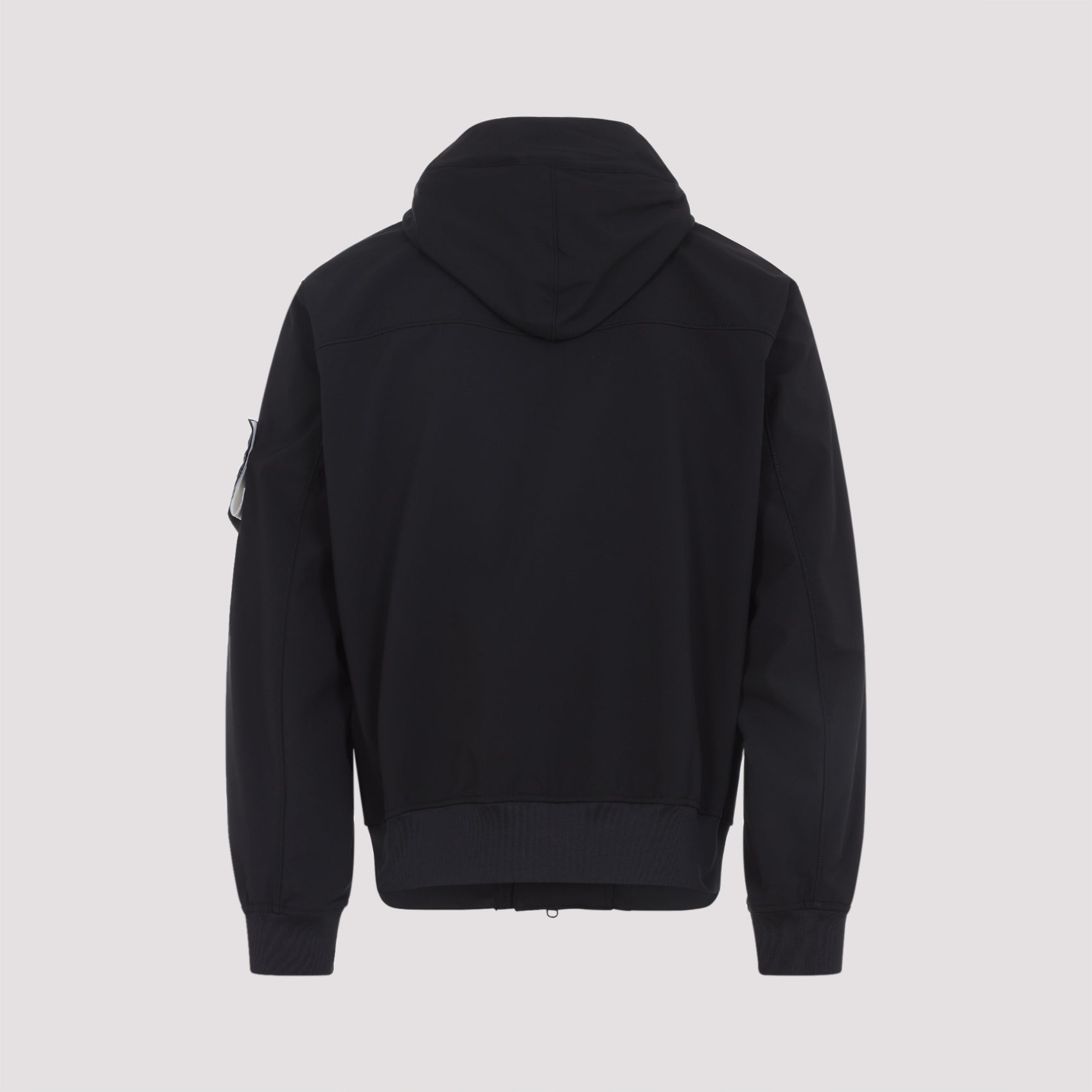 Contemporary Hooded Coat With Functional Zippered Pocket