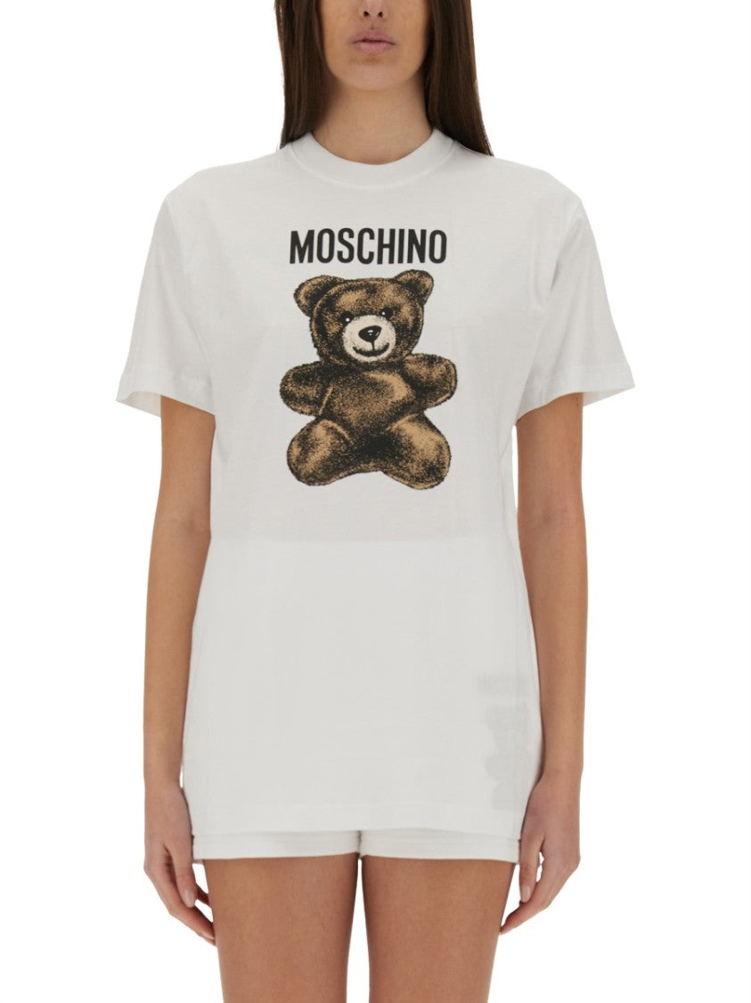 Playful Teddy Bear Graphic T-Shirt