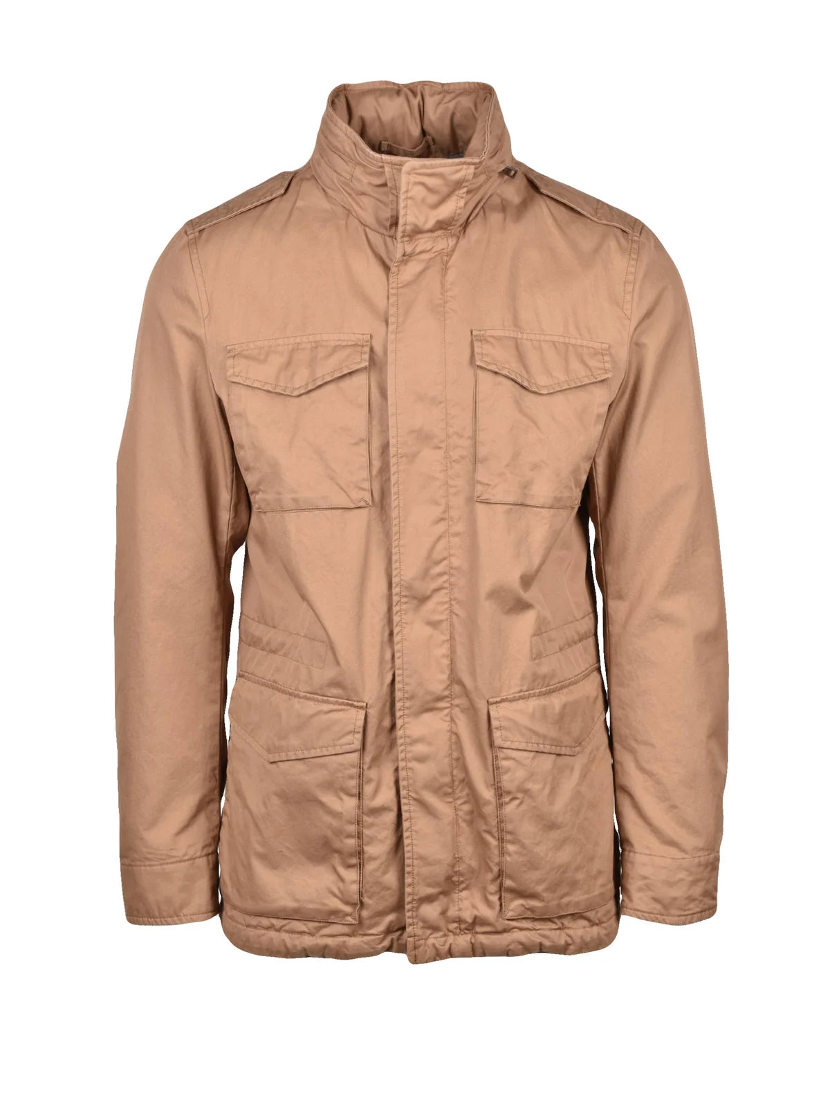 Cotton Saharan Jacket - Brown