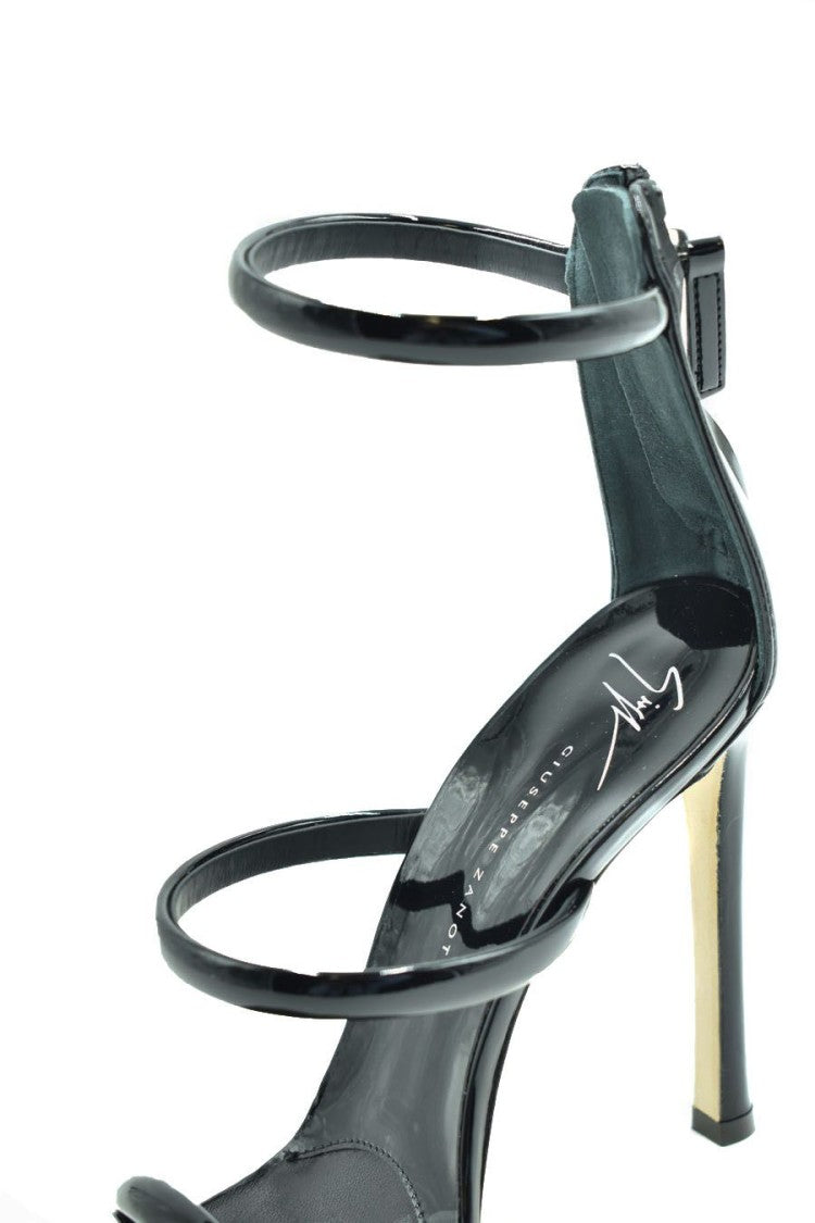 Black Leather Pumps
