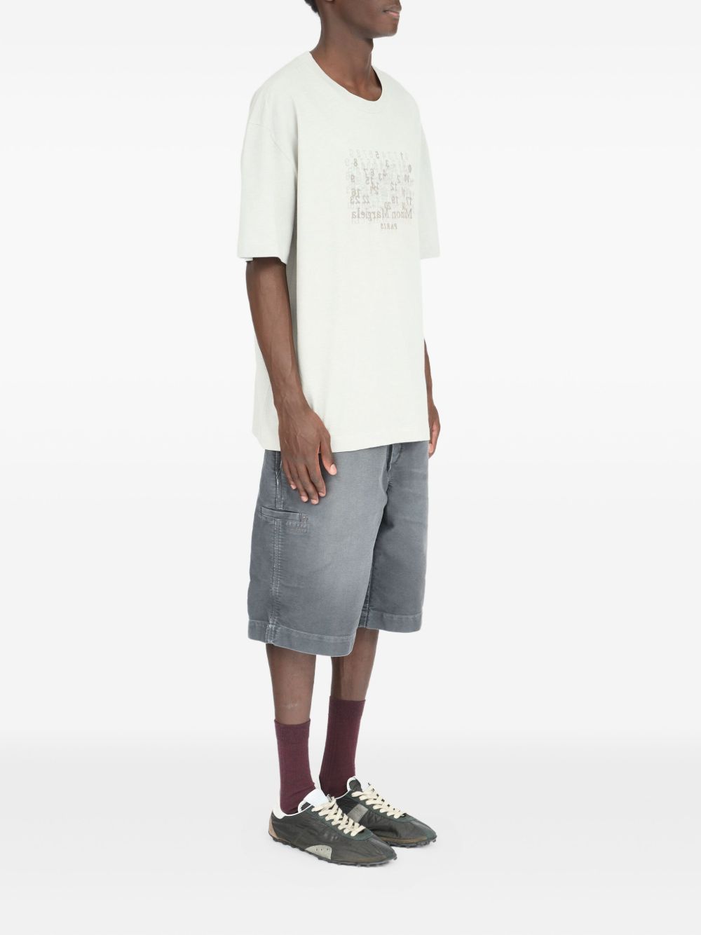 Relaxed Fit T-Shirt with Subtle Chest Print