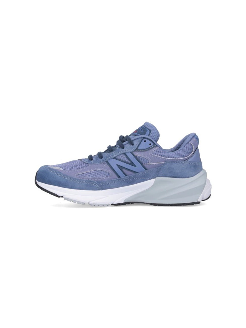 990V6 Sneakers In Purple Suede And Mesh