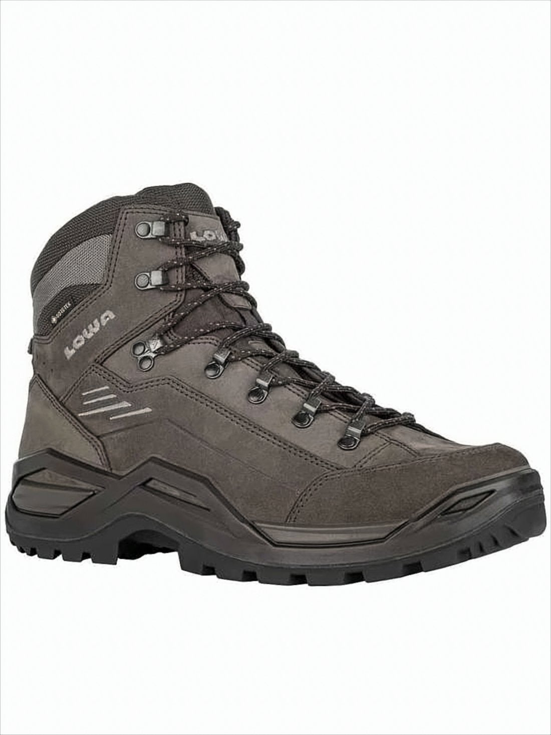 High-Top Cowhide Leather Sneakers With Vibram Sole