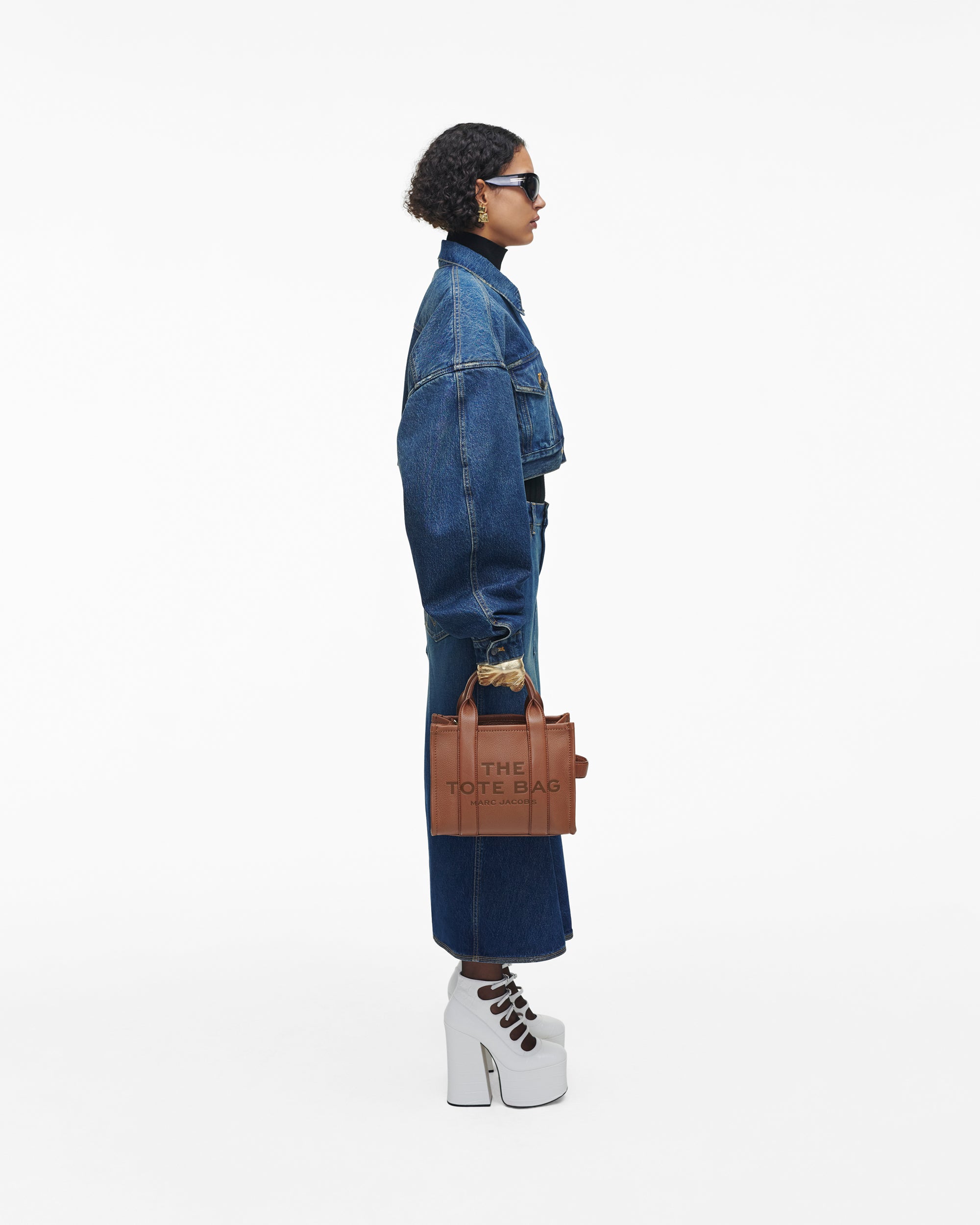 Handbag The Leather Small Tote Bag Argan Oil