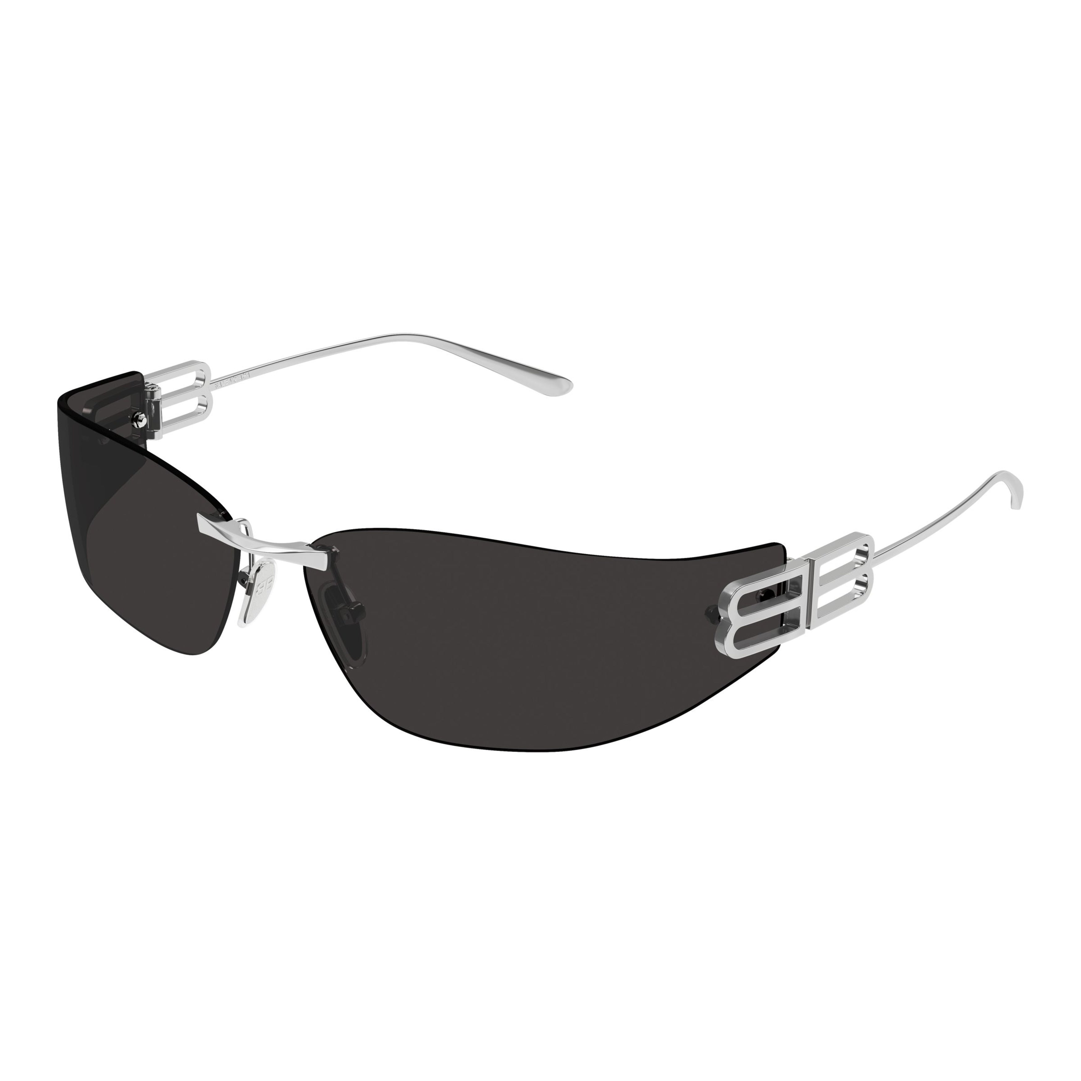 Rimless Sunglasses With Distinctive Double-B Logo