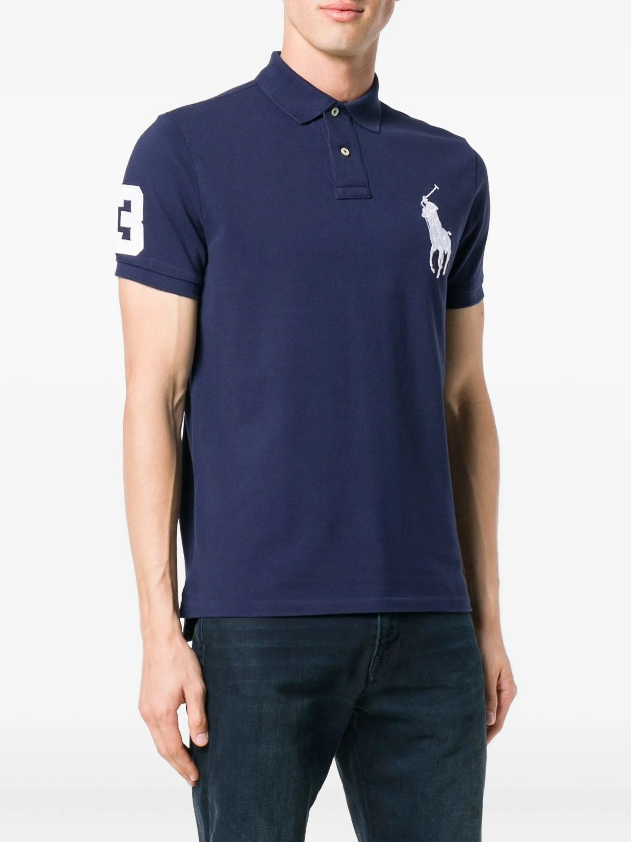 Short-Sleeve Cotton Polo Shirt