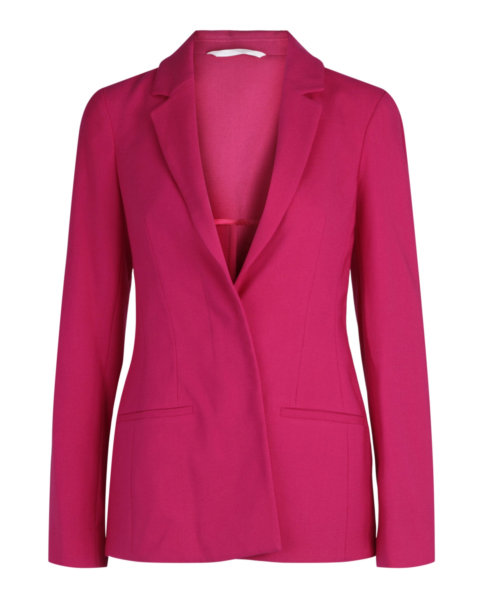 Single-Breasted Wool-Blend Blazer