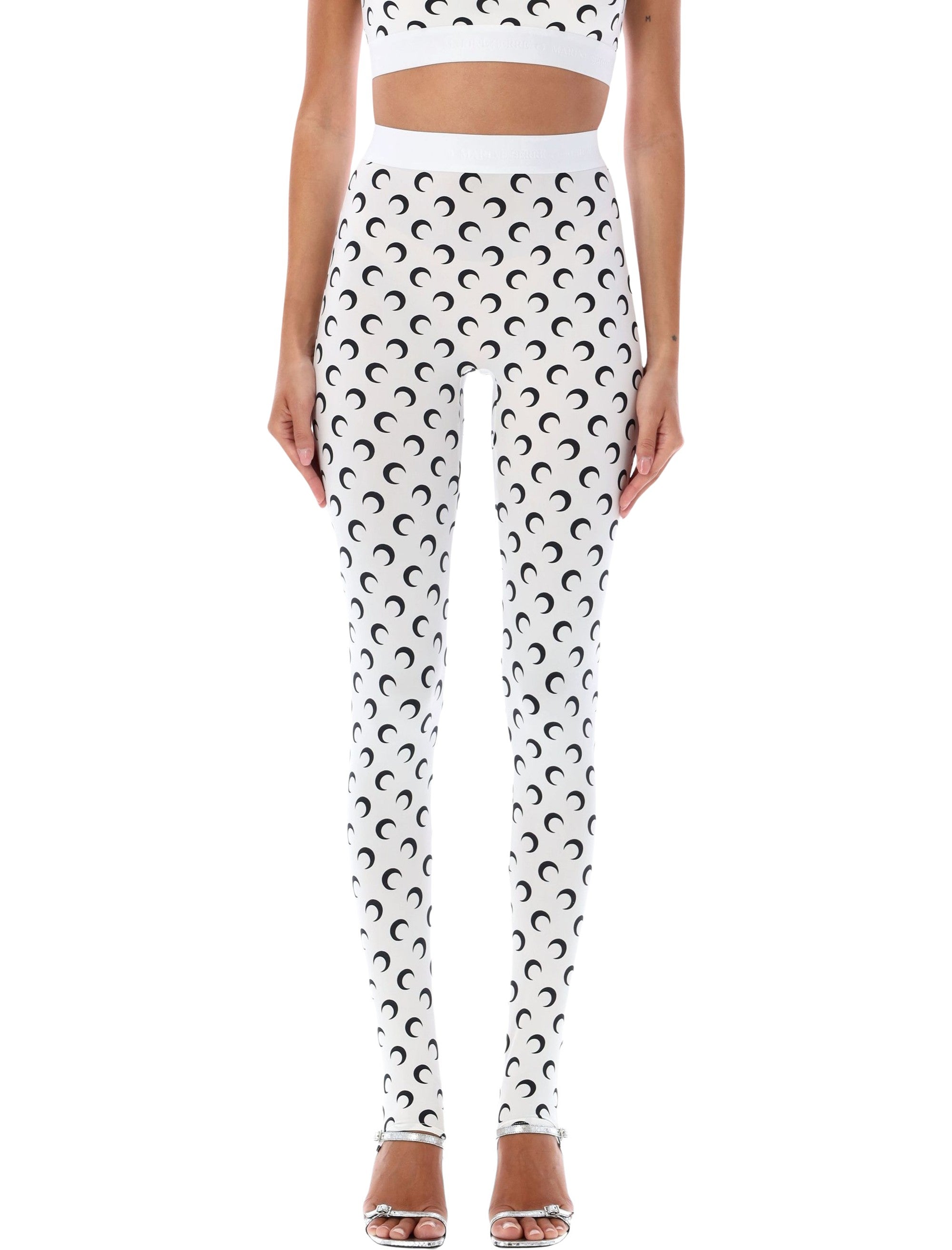 All-Over Moon Print Leggings