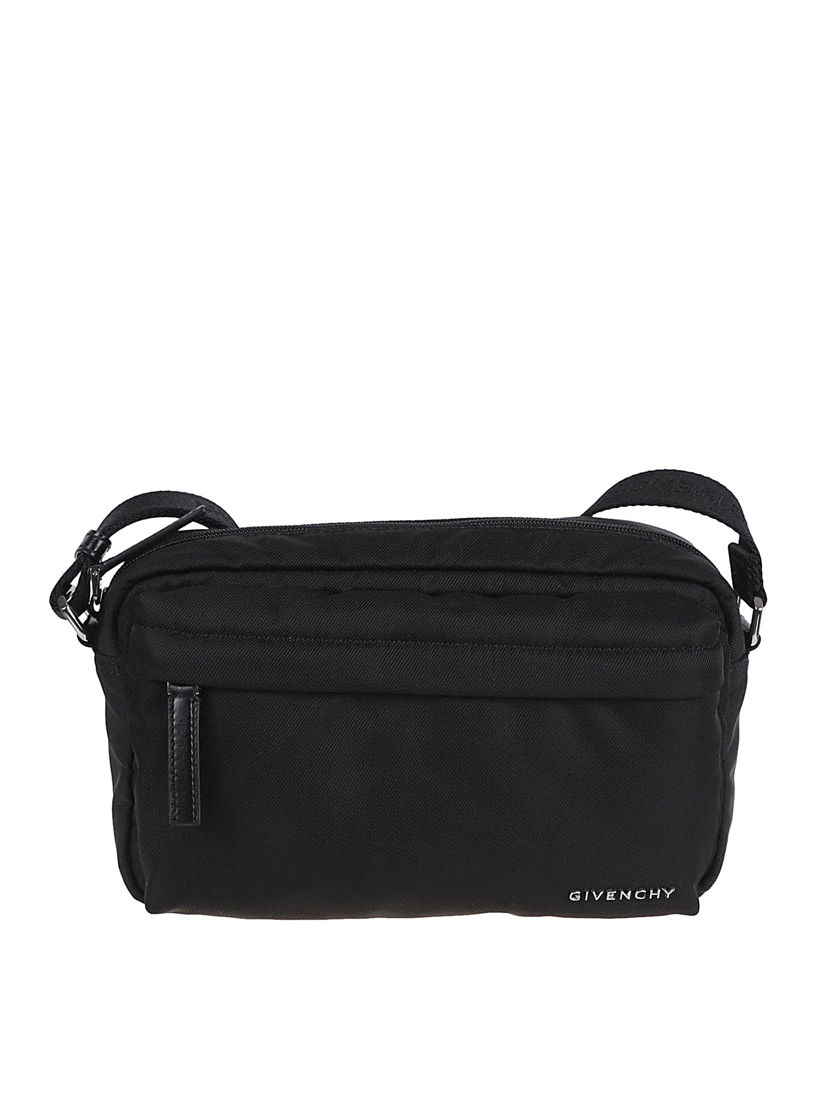 Rectangular Black Nylon Bag