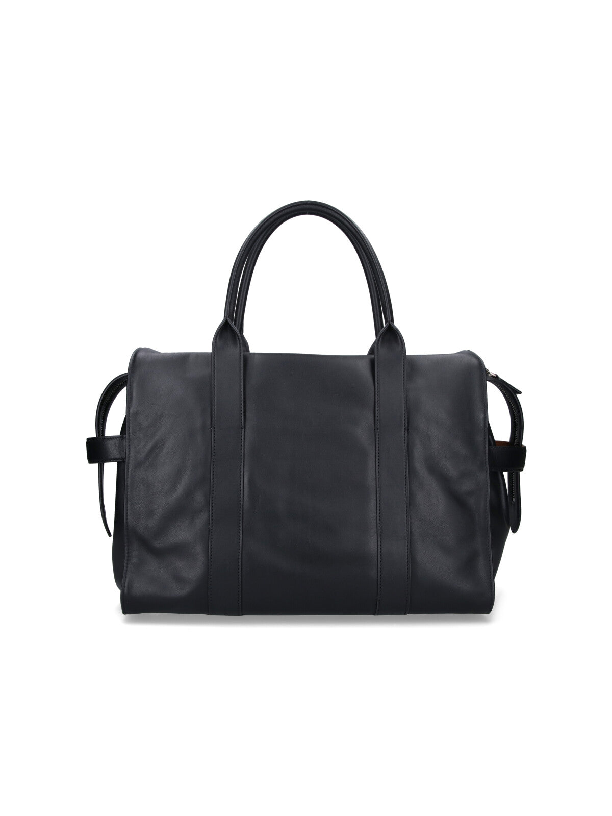 Black Dakota Leather Tote Bag