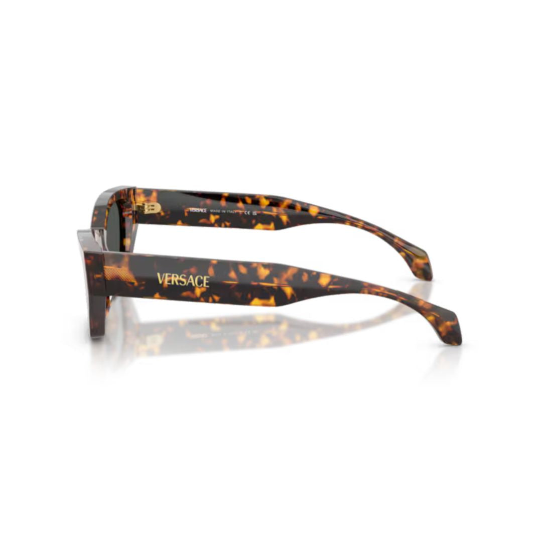 0ve4488u Bold Angular Cat-Eye Sunglasses