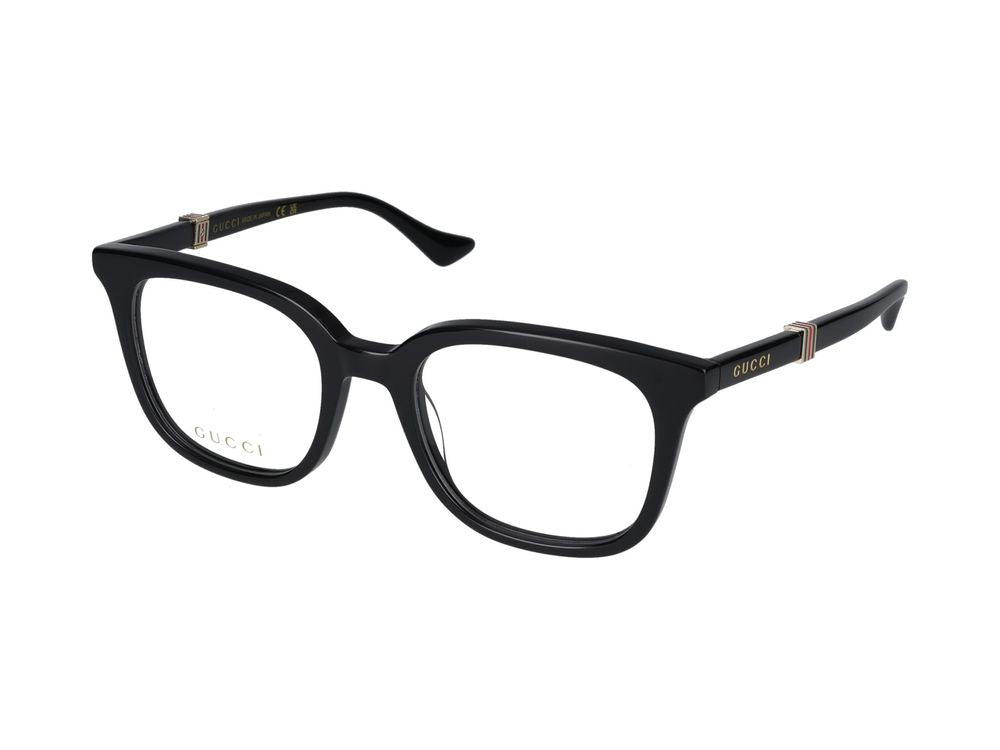 Eyeglasses GG1497O 005 black black transparent 52/20/145