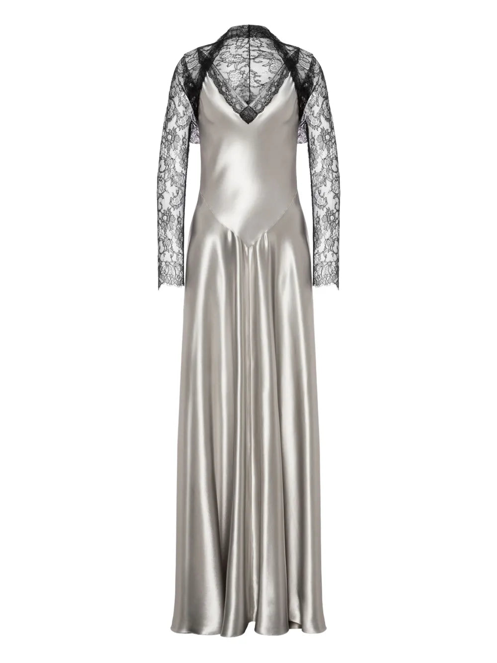 Flowing Silhouette Dress with Delicate Draping