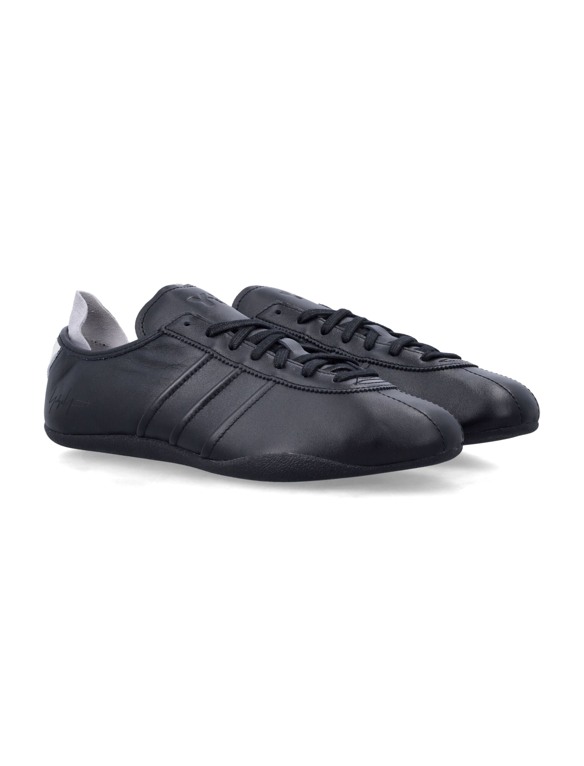 Tokyo Black Leather Sneakers