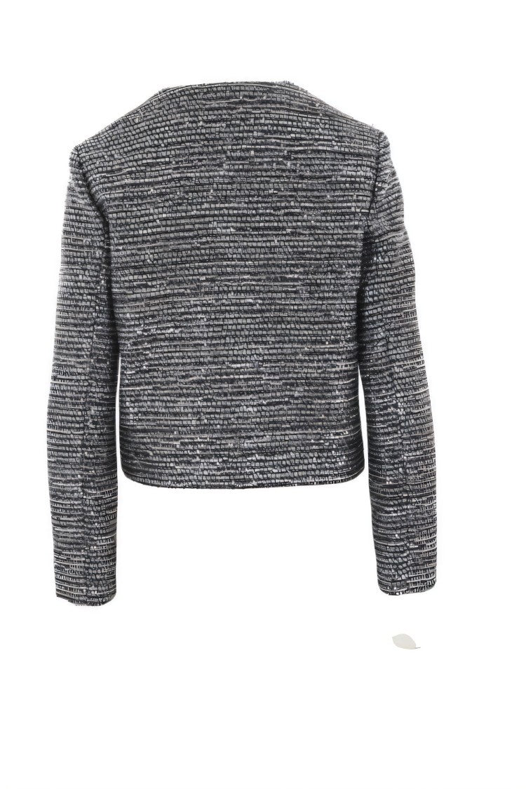 Textured Wool Blend Jacket