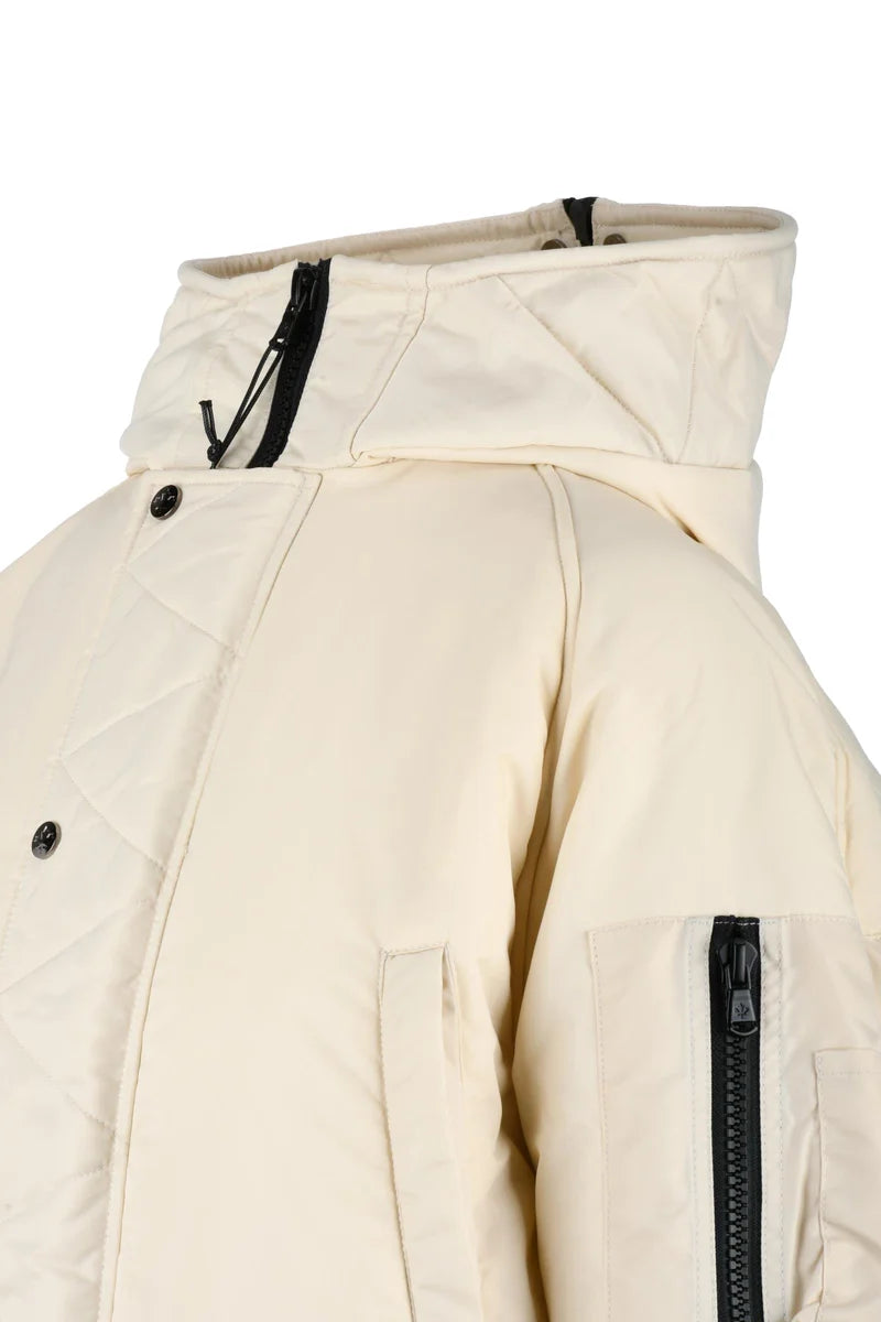 Padded Coat - White