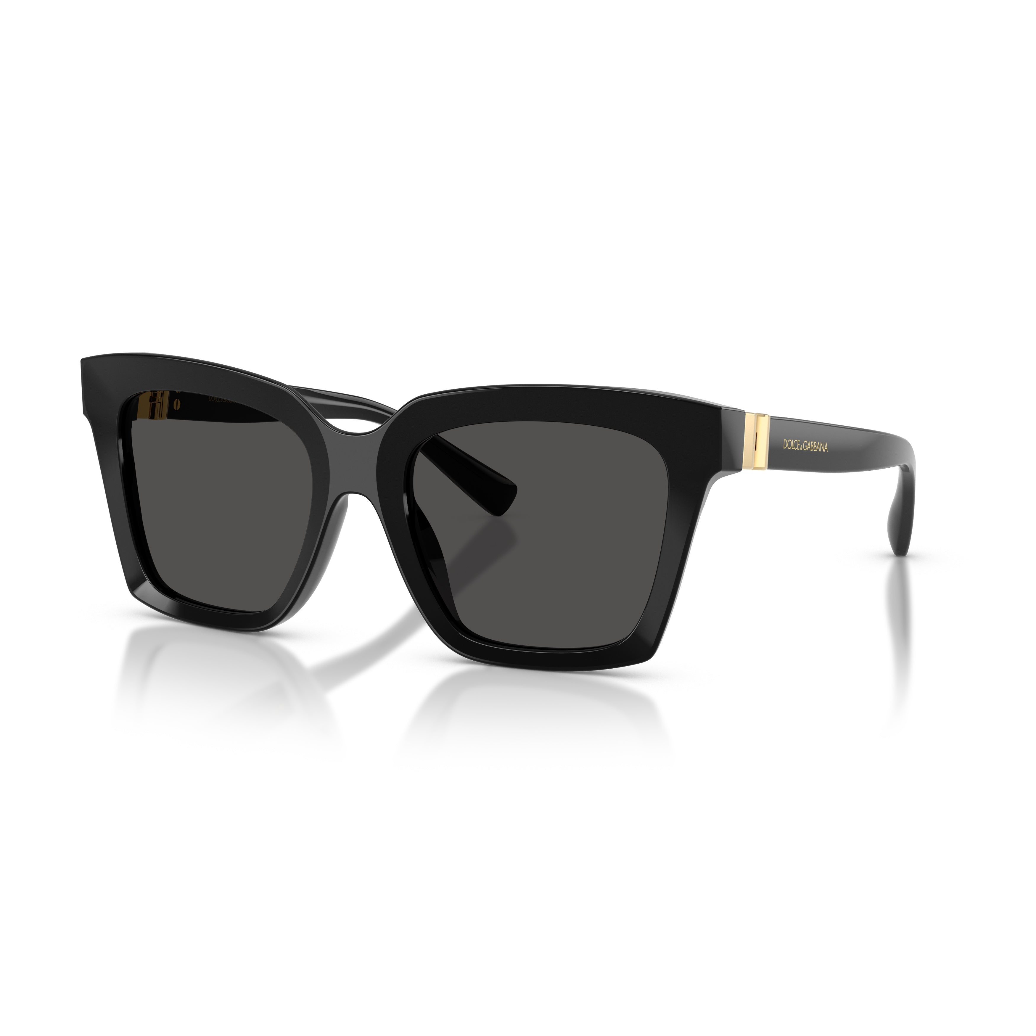 0dg4498 Oversized Tortoiseshell Square Sunglasses with Gradient Lenses