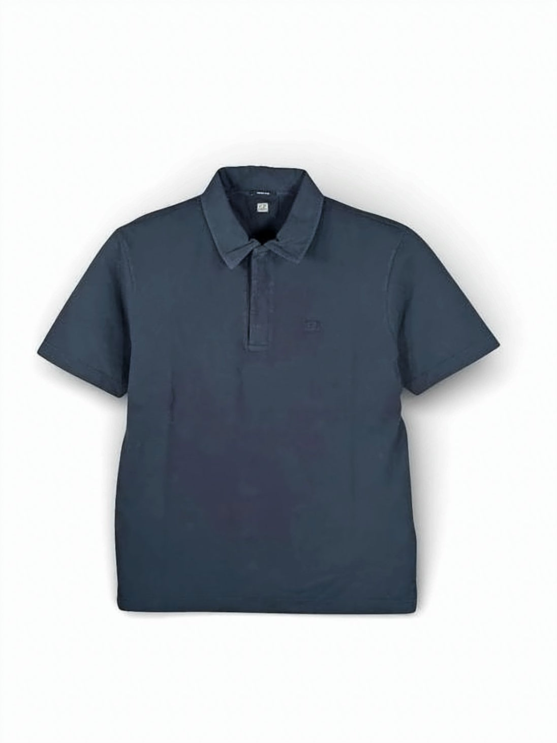 Structured Collar Polo Shirt with Embroidered Logo