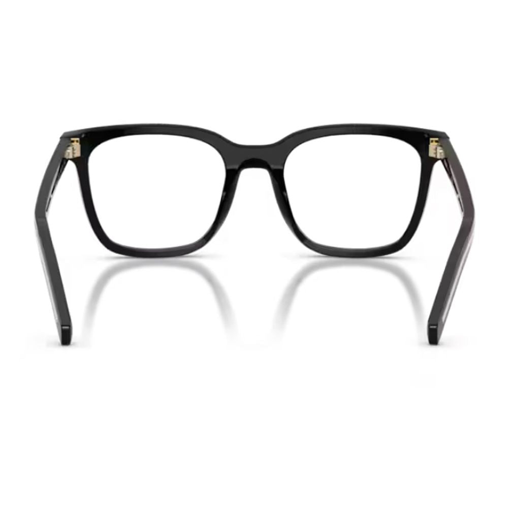 Pr B11V Squared Black Acetate Optical Glasses
