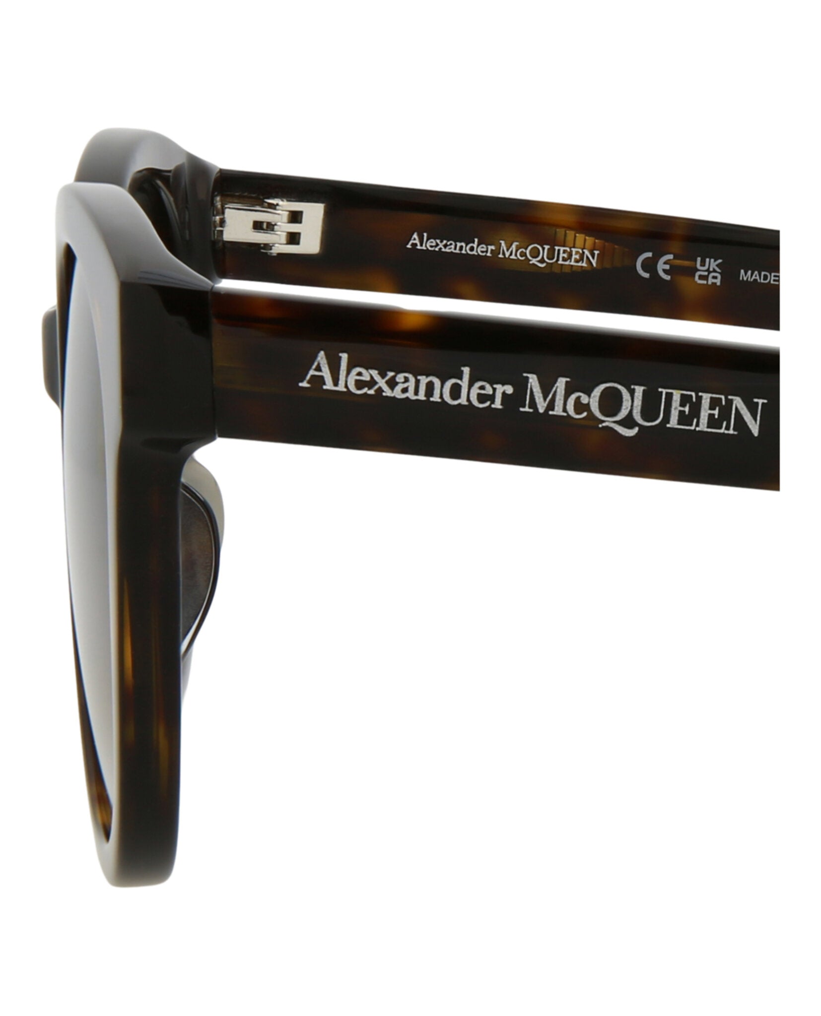 Round-Frame Acetate Sunglasses