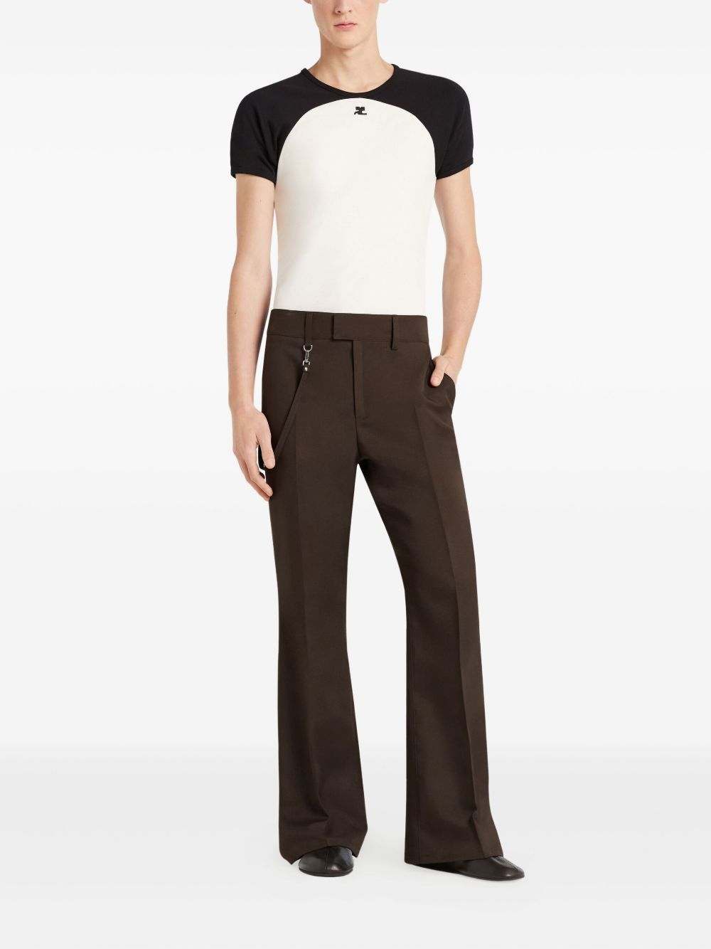 Contrast Raglan Sleeve T-Shirt