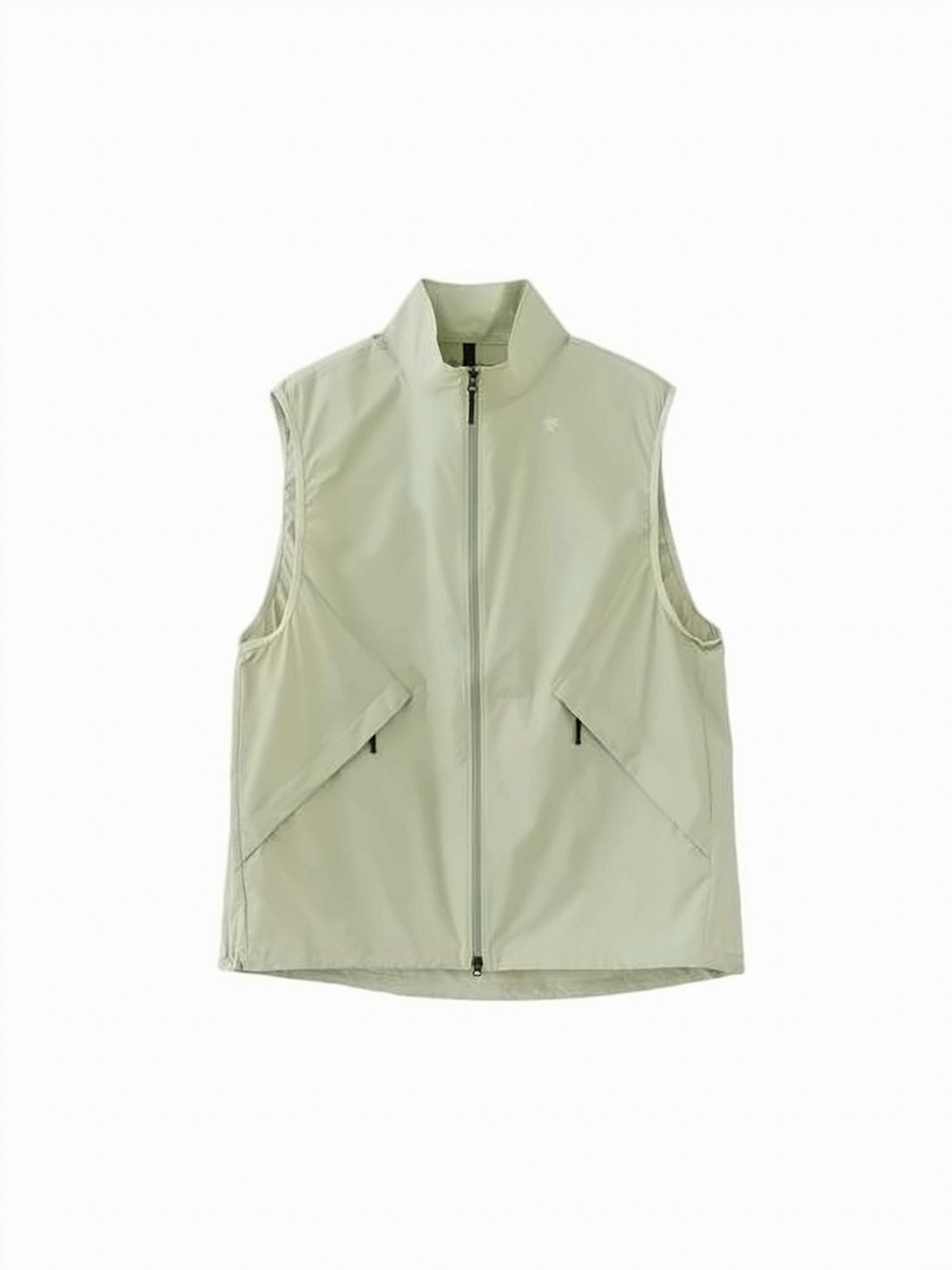 Lightweight Sleeveless Vest with Front Zipper