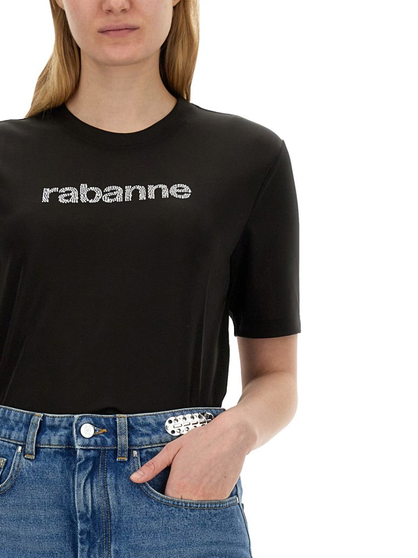 Regular Fit T-Shirt With Sparkling Logo Design