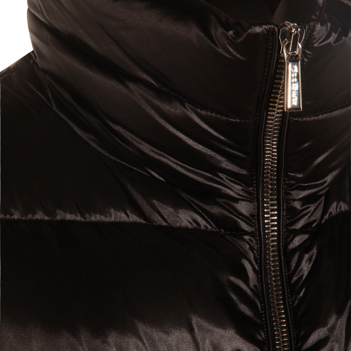 Puffer Jacket with High Collar