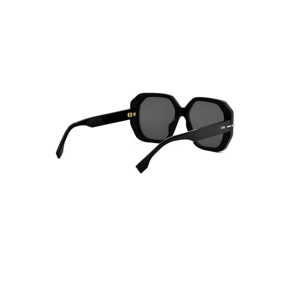 Fe40173i Oversized Geometric Frame Sunglasses