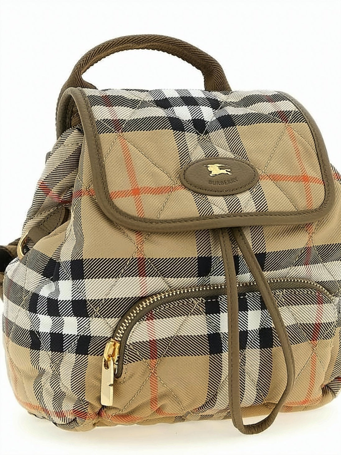Compact Quilted Backpack