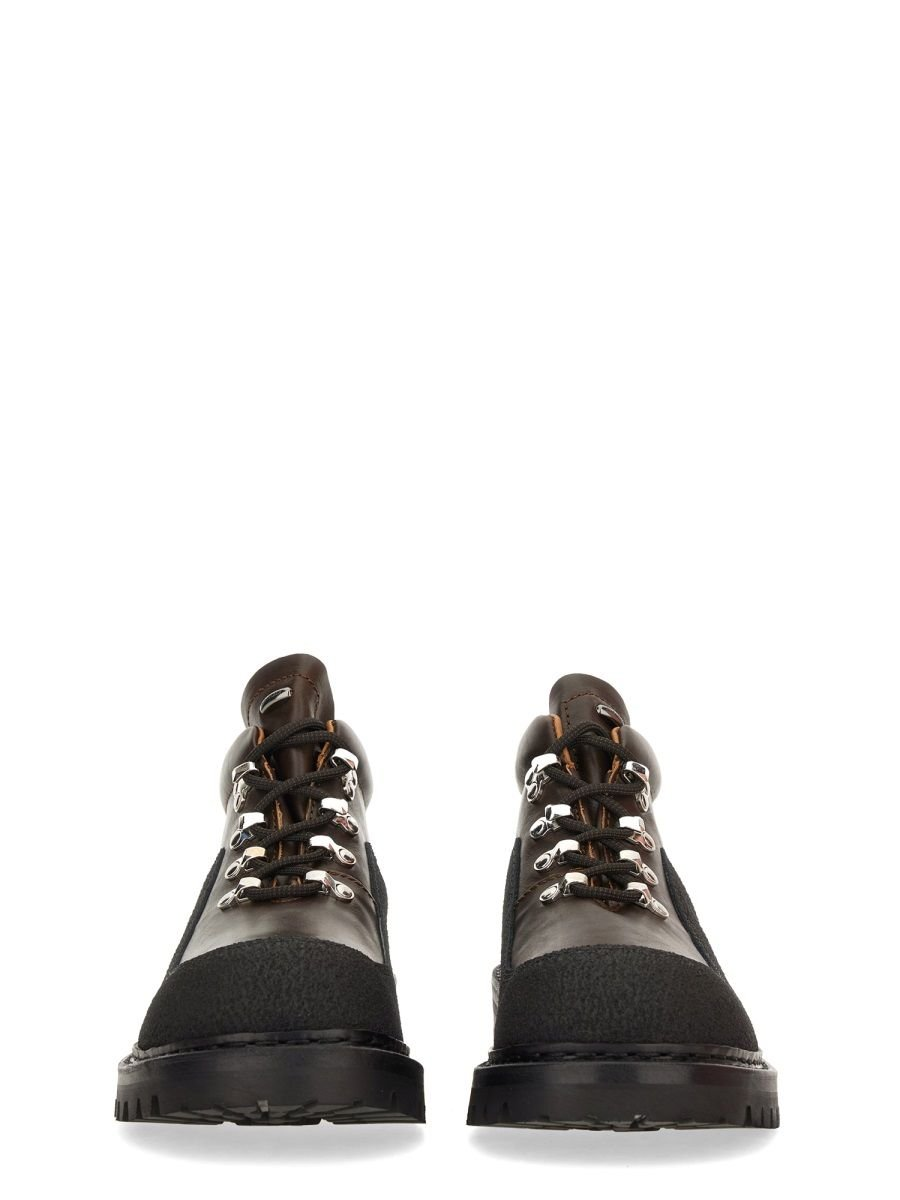 Rugged Textured Leather Boots